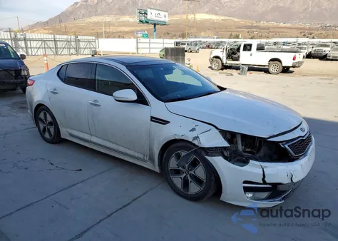 2012 Kia Optima Hybrid z USA, uszkodzony, nr VIN KNAGM4AD3C5009341